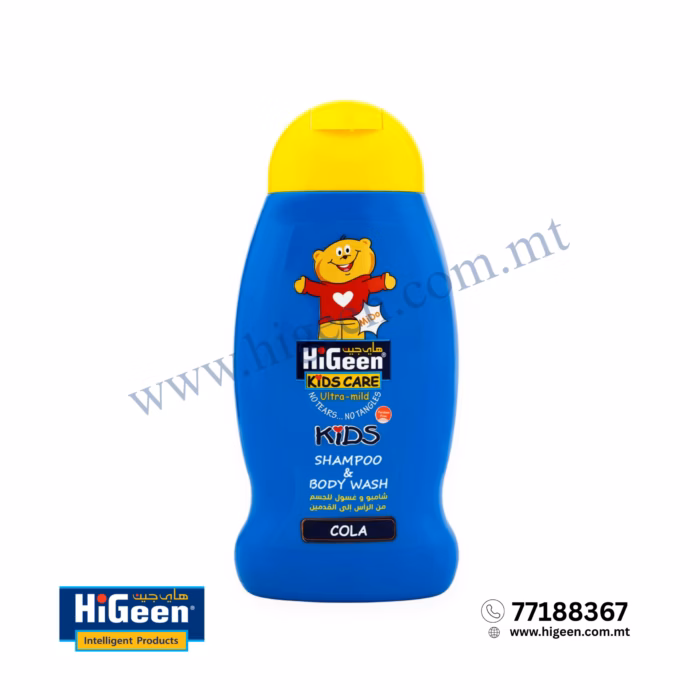 HI GEEN KIDS SHAMPOO AND BODY WASH 500ML (COLA) 007507 - Image 1
